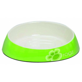 Rogz Bowls Lime Paw Купичка за храна или вода 200 мл в ярко зелен цвят